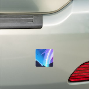 Northern Lights Car Magnet