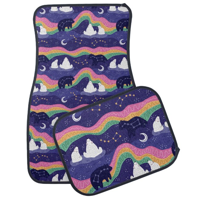 Northern Lights Car Mats (Set)
