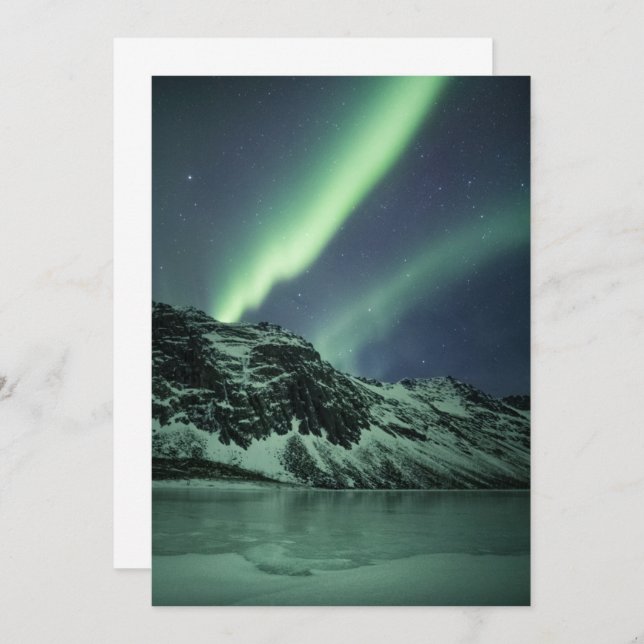 Northern Lights Card (Front/Back)