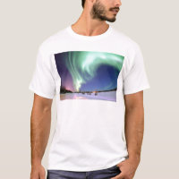 Northern Lights Chic Ribbon Of Lights Jade Glow