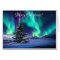 Northern Lights Christmas - 5" x 7" Art Card