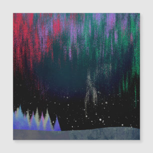 Northern Lights Contemporary Landscape