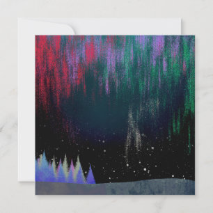 Northern Lights Contemporary Landscape