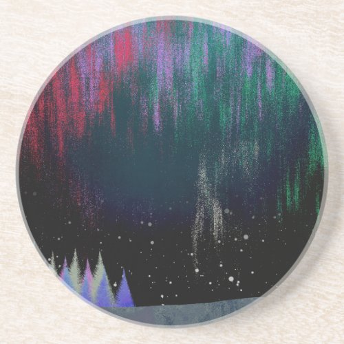 Northern Lights Contemporary Landscape Coaster