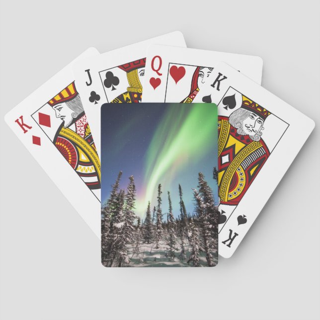 Northern Lights | Denali National Park Poker Cards (Back)