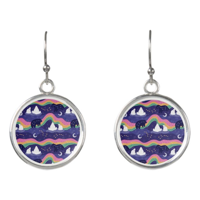 Northern Lights Earrings (Front)
