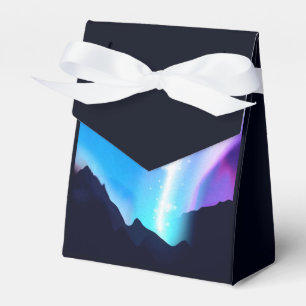 Northern Lights Favor Boxes