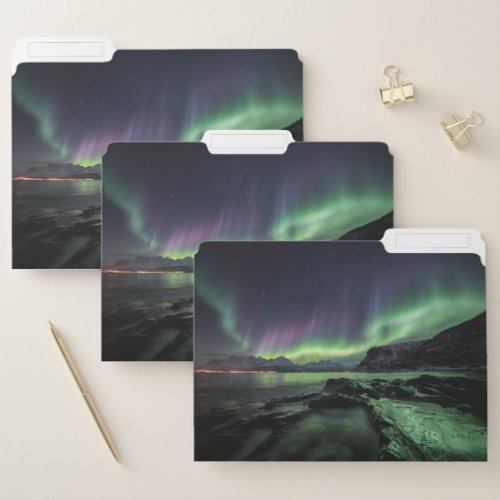 Northern Lights File Folder