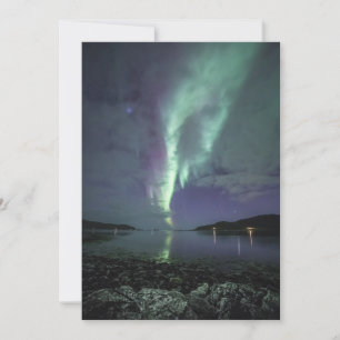 Northern Lights Fjord Card