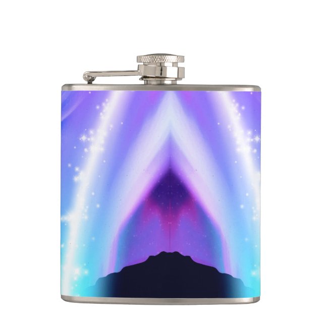 Northern Lights Flask (Front)