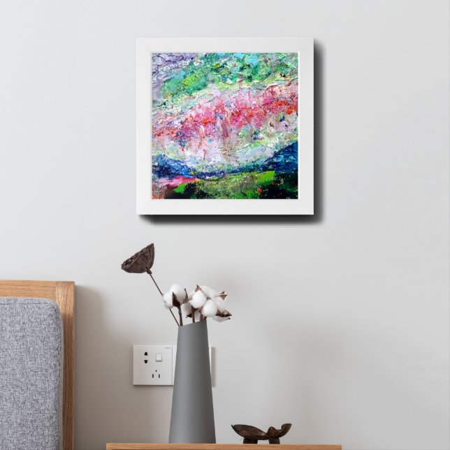 Northern Lights Framed Art (Bedside)