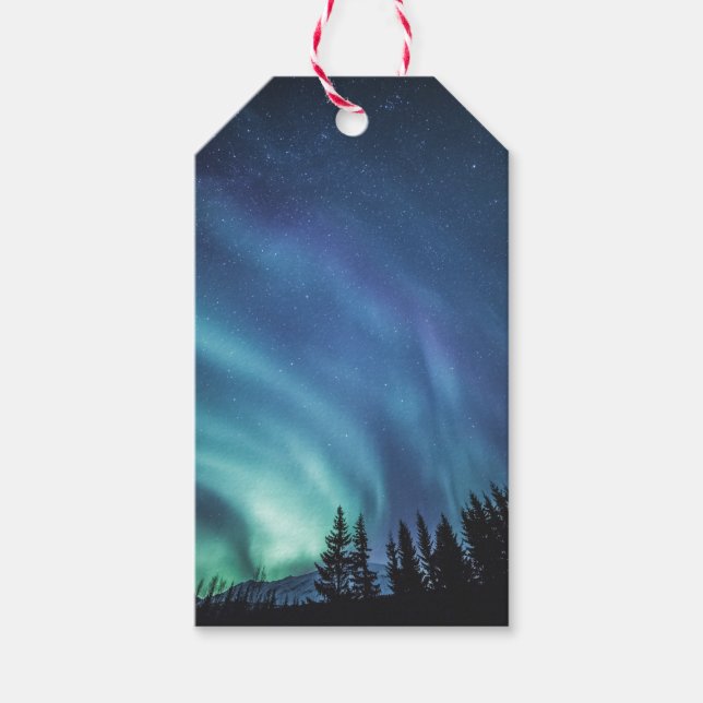 Northern Lights Gift Tags (Front)