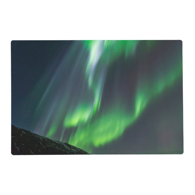 Northern Lights Glowing | North Iceland Placemat (Front)