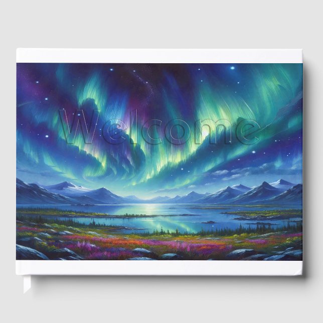 Northern Lights Guest Book (Front)