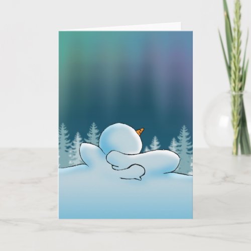 Northern Lights Holiday Card