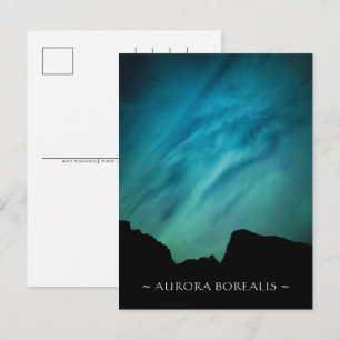 Northern Lights Holiday Postcard