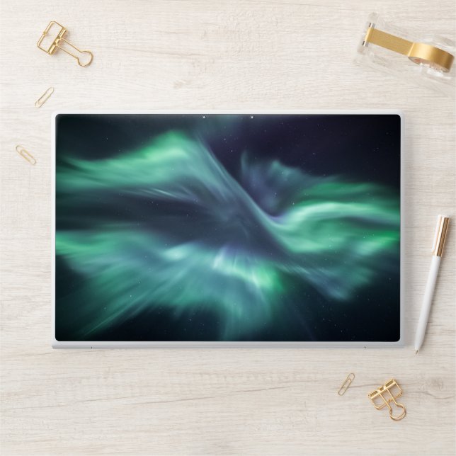 Northern Lights HP Laptop Skin (Desk)