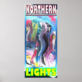 NORTHERN LIGHTS HYBRID POSTER