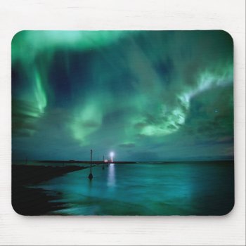 Northern Lights Iceland Mouse Pad by thecoveredbridge at Zazzle