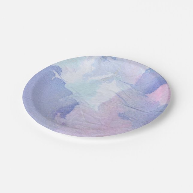 Northern Lights II Paper Plates (Angled)