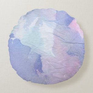 Northern Lights II Round Pillow