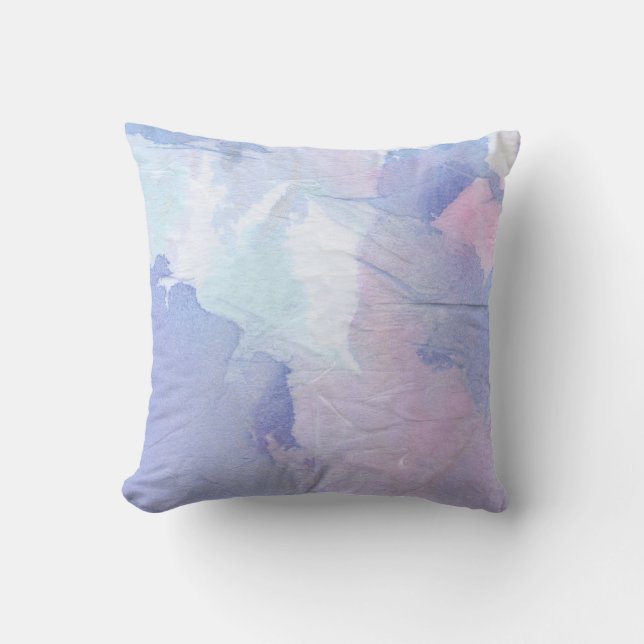 Northern Lights II Throw Pillow (Front)