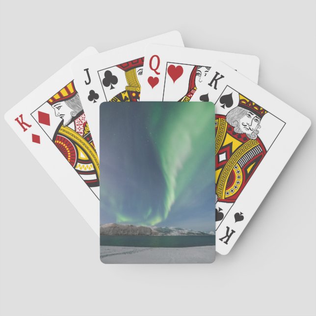 Northern Lights in Norway Poker Cards (Back)