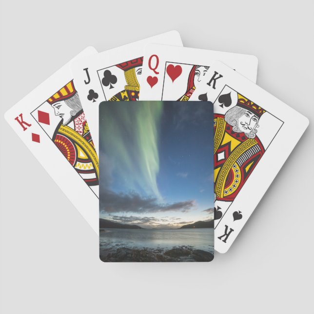 Northern Lights in Norway Poker Cards (Back)