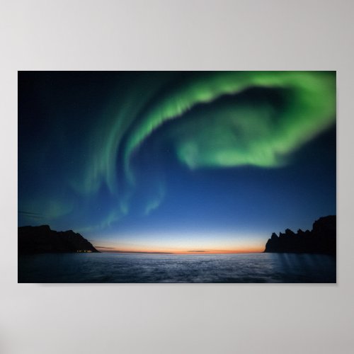 Northern Lights in Norway Poster
