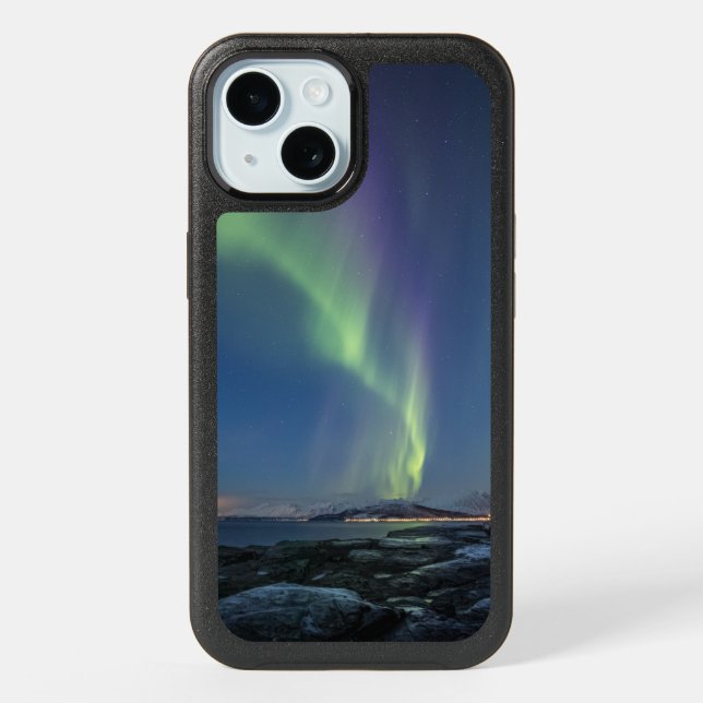 Northern Lights iPhone 15 Case (Back)