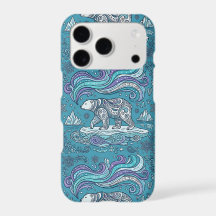 Northern Lights iPhone 17 Pro Case Custom Polar Be