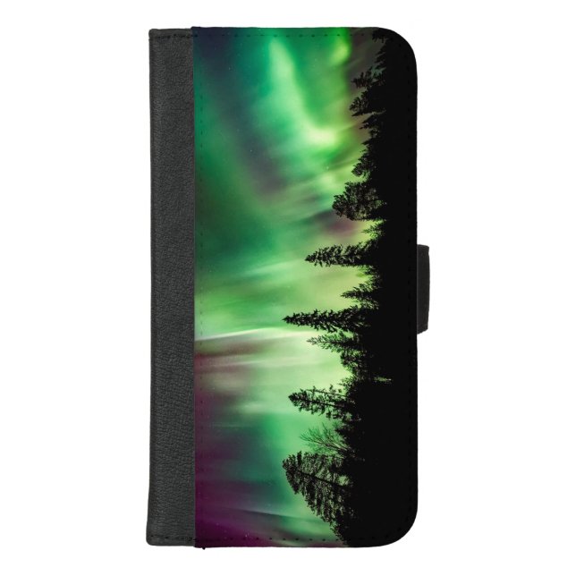 Northern Lights iPhone Wallet Case (Front)