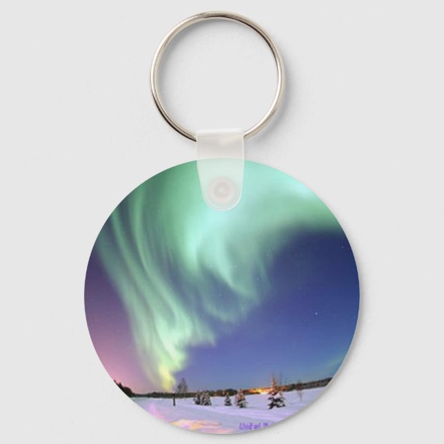 Northern Lights Keychain (Front)