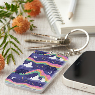 Northern Lights Keychain