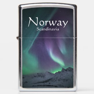 Northern Lights Landscape Photo