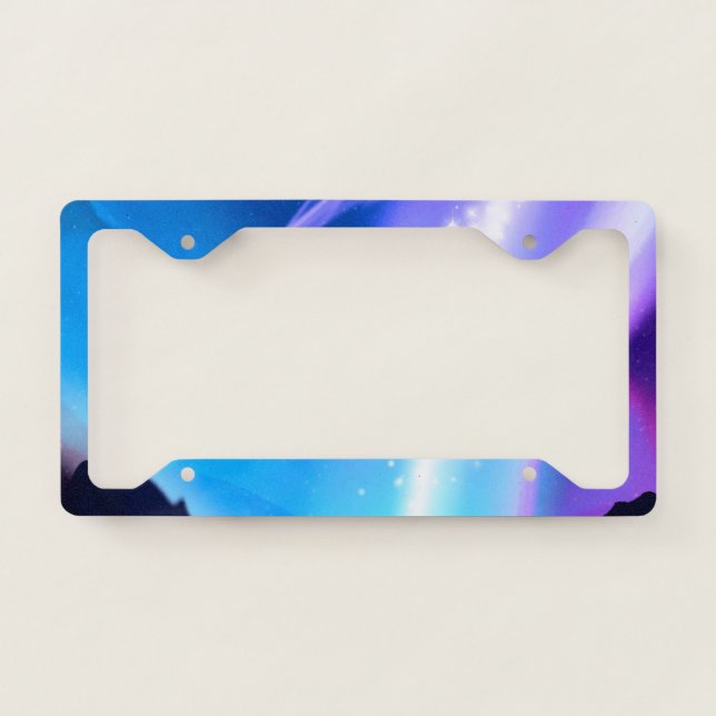 Northern Lights License Plate Frame (Front)