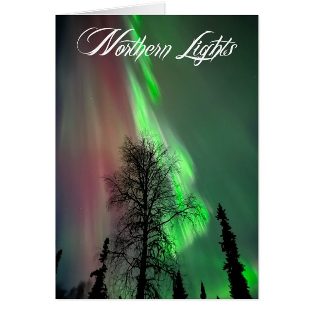 Northern Lights ll - 5" x 7" Art Card (Front)