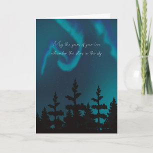 Northern Lights Love Card
