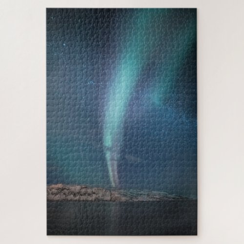 Northern Lights Milky Way Jigsaw Puzzle