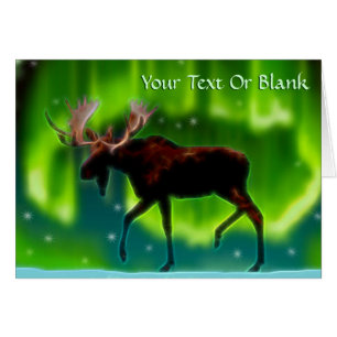 Northern Lights Moose