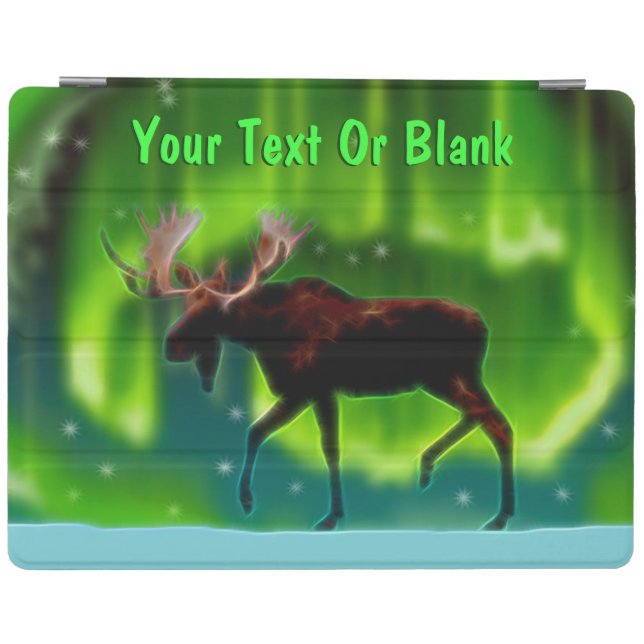 Northern Lights Moose iPad Smart Cover (Horizontal)