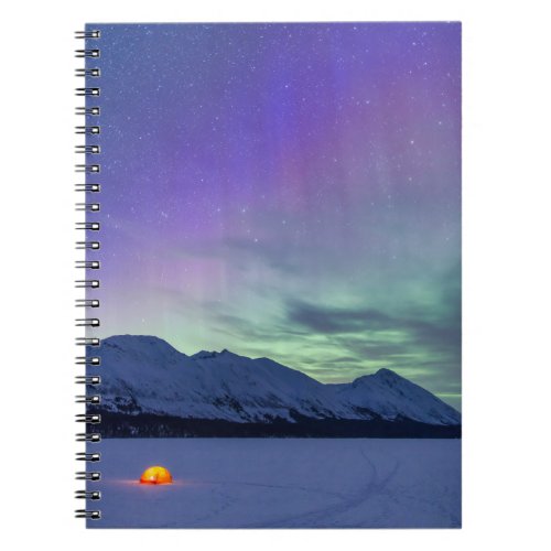 Northern Lights Moose Pass  Kenai Peninsula Notebook