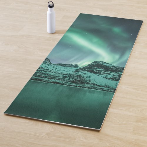 Northern Lights Nature Phot Yoga Mat