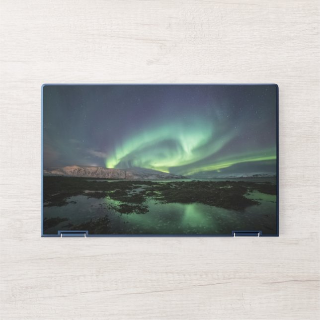 Northern Lights Nature Photo HP Laptop Skin (Front)