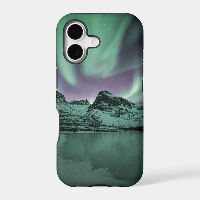 Northern Lights Nature Photo iPhone Case (Back)