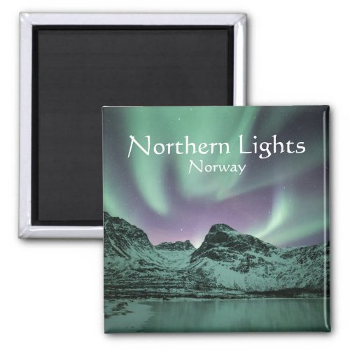 Northern Lights Nature Photo Magnet