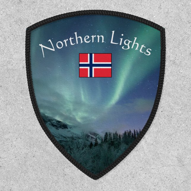 Northern Lights Nature Photo Patch (Front)