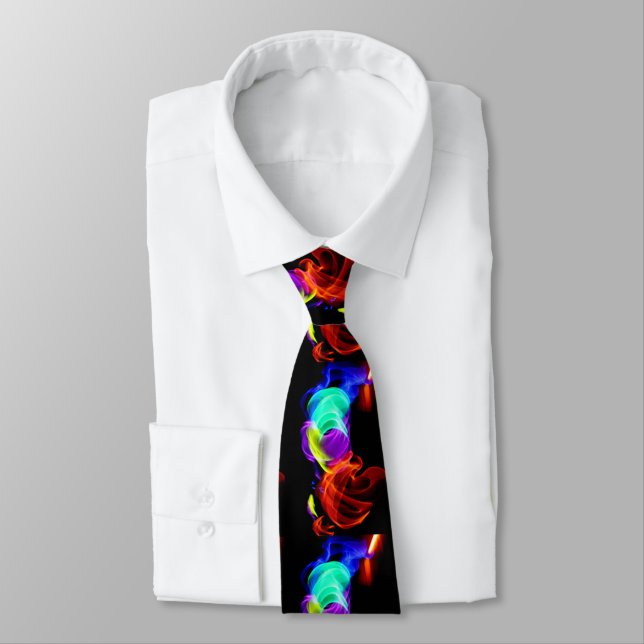 Northern Lights Necktie (Tied)