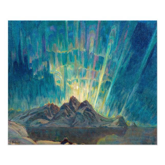 Northern Lights, North Norway by Anna Boberg Photo Print (Front)