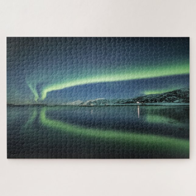 Northern Lights North Norway Jigsaw Puzzle (Horizontal)